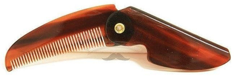 Morgan`S Foldable Moustache Comb Składany Grzebień do Brody i Wąsów